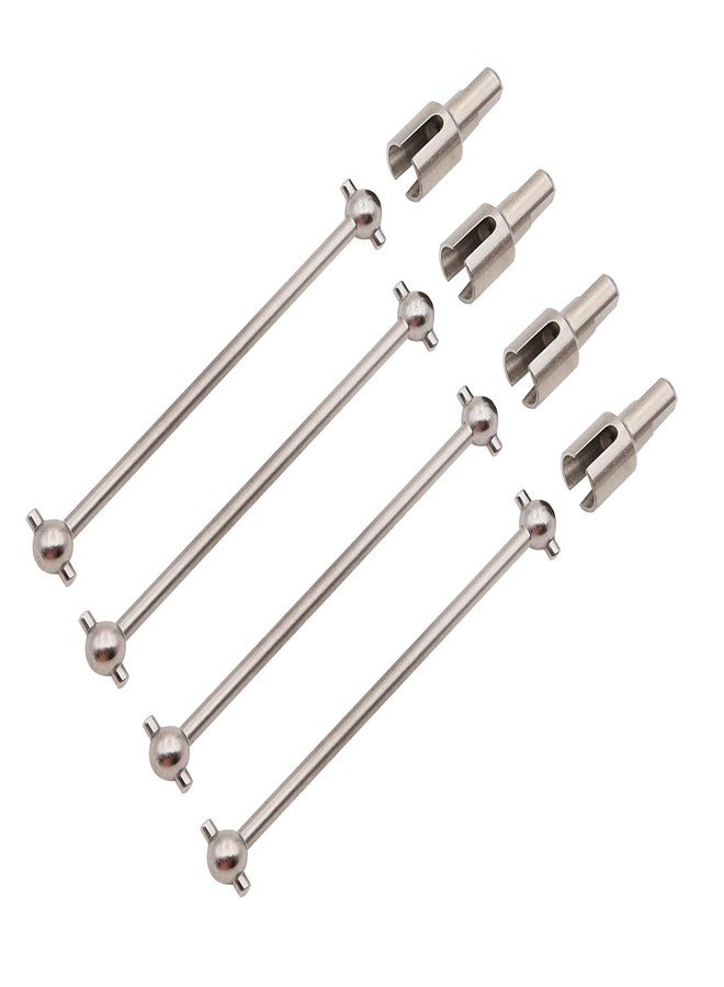 Treehobby Metal 4PCS Rear Dogbone shafts & 4PCS Differential Cups RC Cars Upgrade Parts for WLtoys 144001 1/14 RC Car Truck Buggy Replacement Accessories - Image 1